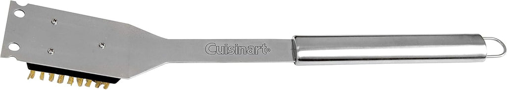 Cuisinart Stainless Steel 16.5" Long Handle Grill Cleaner Brush and Scraper