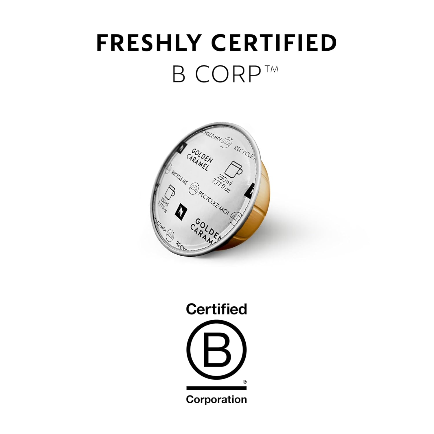 Nespresso Capsules Vertuo, Barista Flavored Pack, Medium Roast Coffee, 30