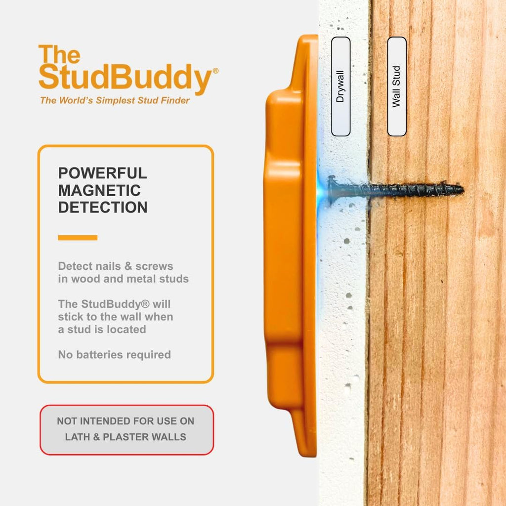 The Original StudBuddy® Magnetic Stud Finder - Made in the USA - Easy to Use