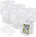 Mlikero Card Deck Cases, 6 Pack Acrylic Commander Deck Box Holding 100+ Sleeved Cards