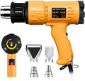 SEEKONE Heat Gun 1800W 122℉-1202℉（50℃- 650℃）Fast Heating Heavy Duty Hot Air