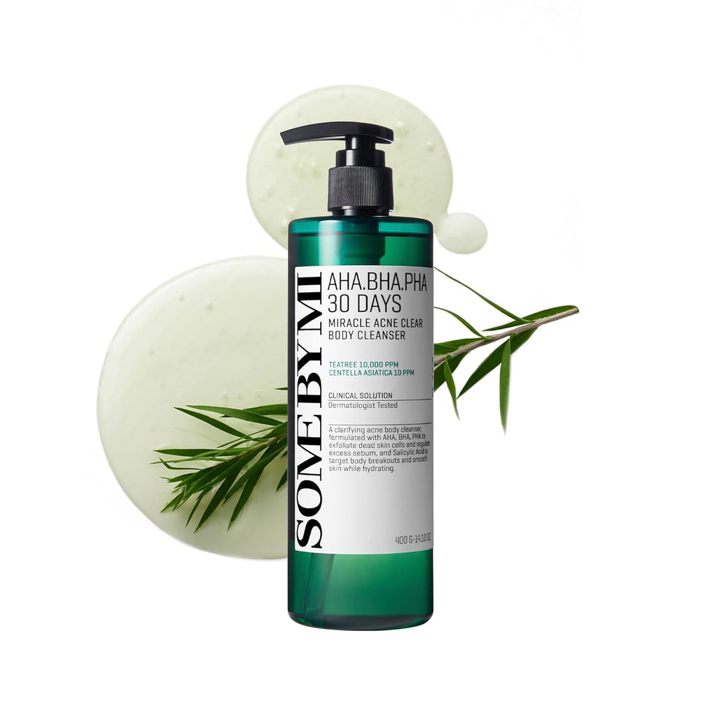 SOME BY MI AHA BHA PHA 30 Days Miracle Acne Clear Body Cleanser 13.5oz