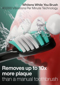 Aquasonic Black Series Ultra Whitening Toothbrush – ADA Accepted Electric