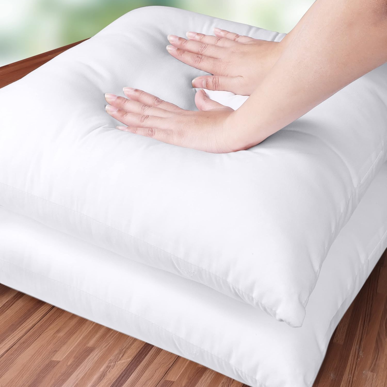 Utopia Bedding 18x18 Pillow Inserts, Set of 2, White – Indoor Decorative