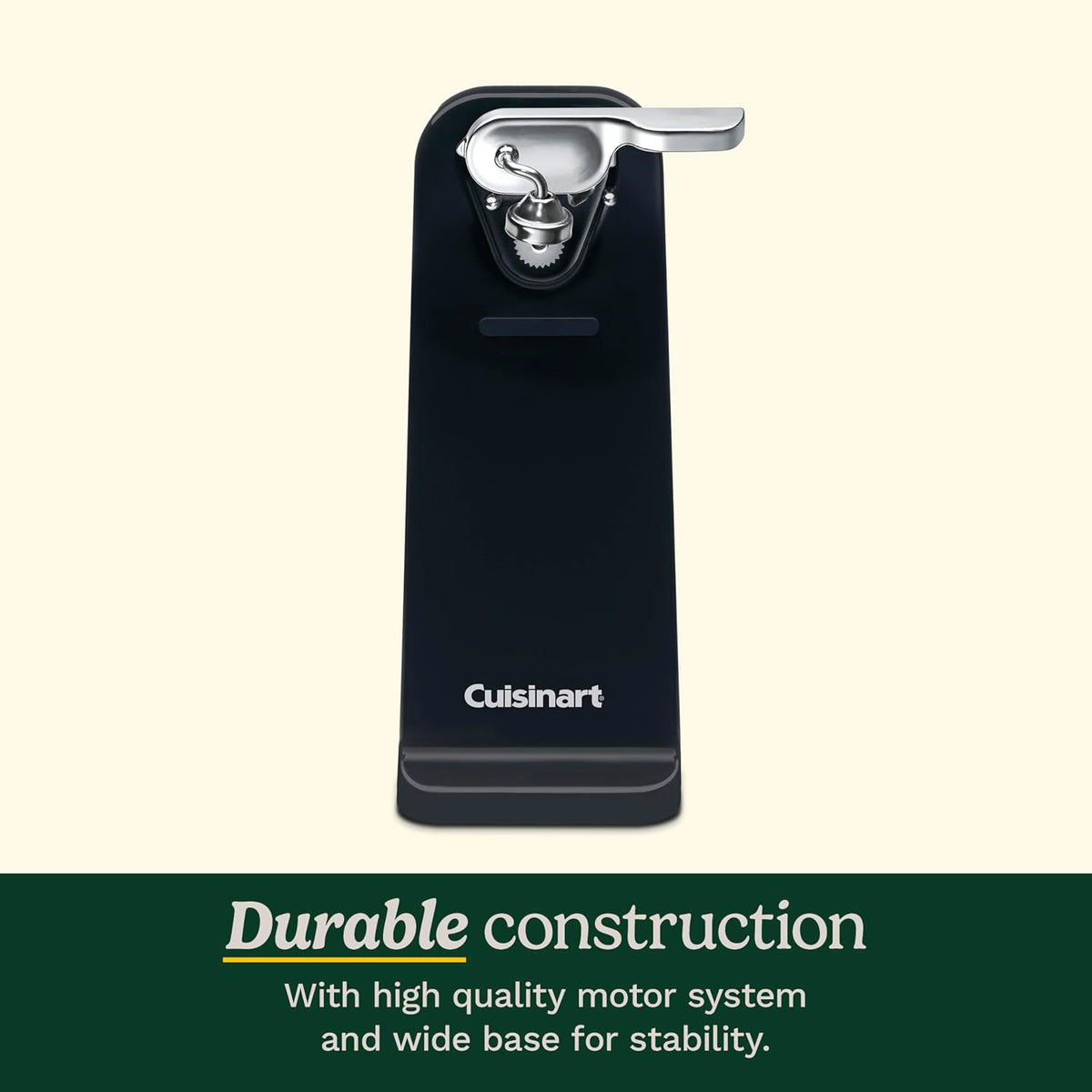 Cuisinart Can Opener with One-Touch Operation, Electric Can Opener for