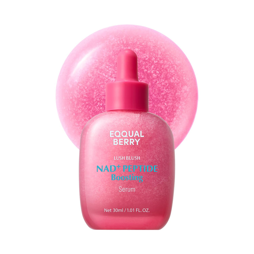EQQUALBERRY NAD+ Peptide Boosting Serum – Niacinamide 2% + 14 Peptides +