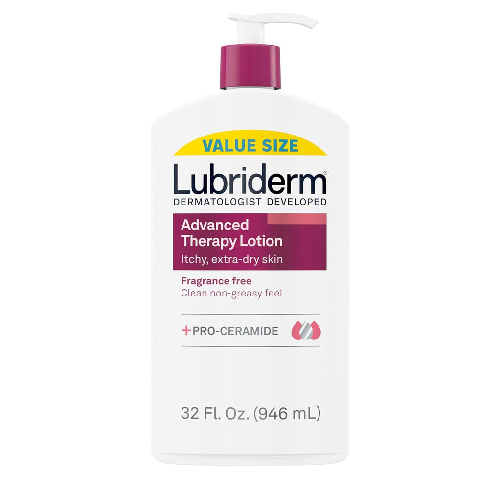 Lubriderm Advanced Therapy Fragrance-Free Moisturizing Hand & Body Lotion +