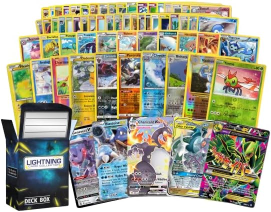 50 Pokemon Cards Plus 1 Ultra Rare Legendary Pokemon Card