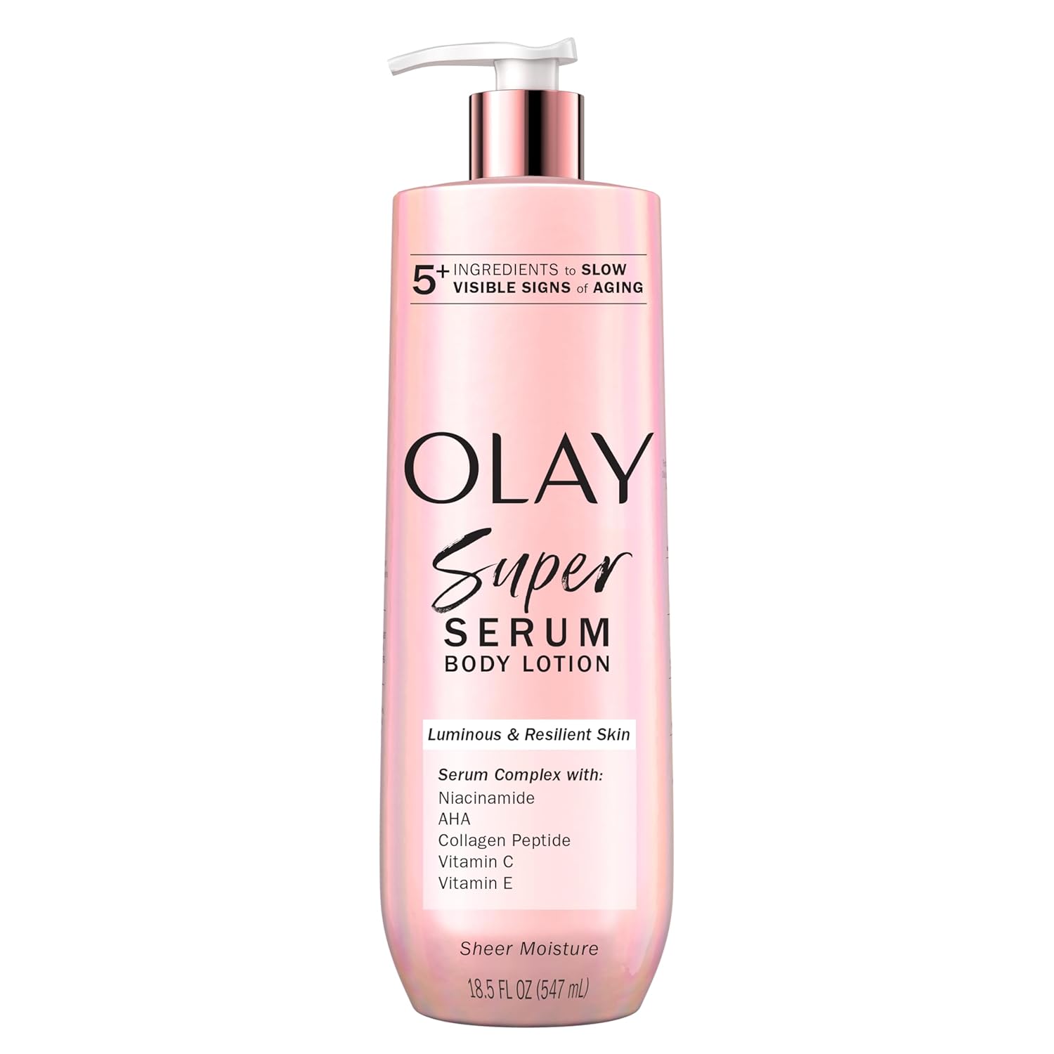 Olay Super Serum Hand & Body Lotion for Dry Skin, 24hr Long Lasting