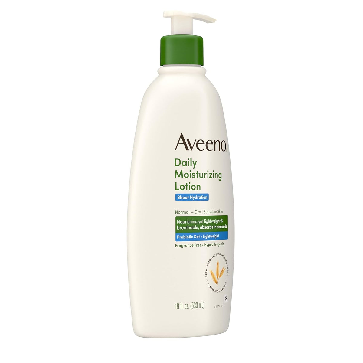 Aveeno Sheer Hydration Fragrance-Free Daily Moisturizing Lotion with