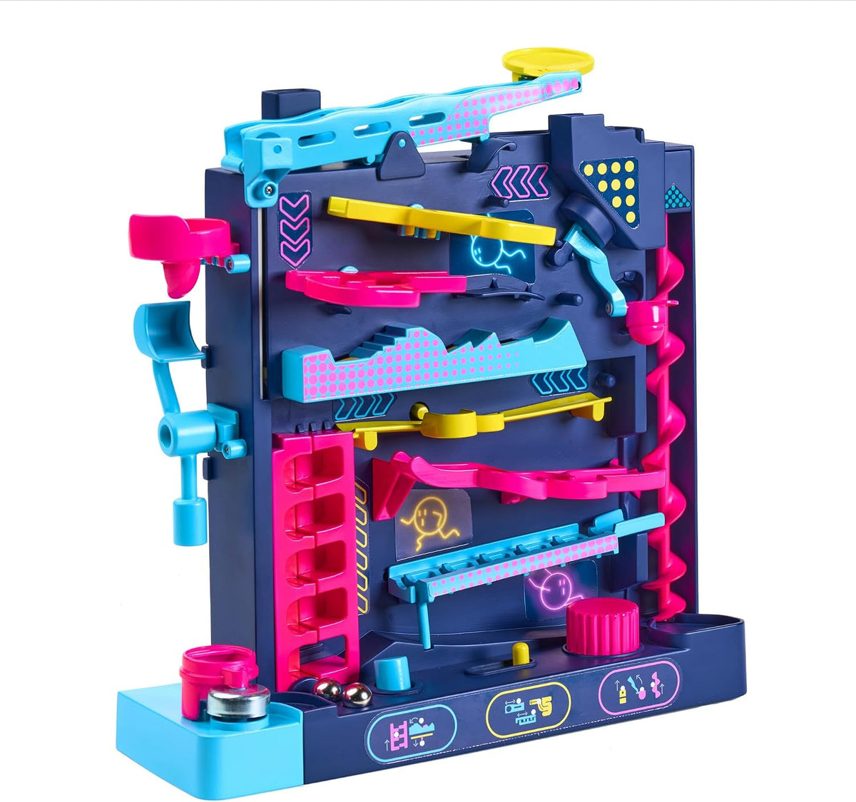 TOMY Screwball Scramble Level Up Marble Maze Game