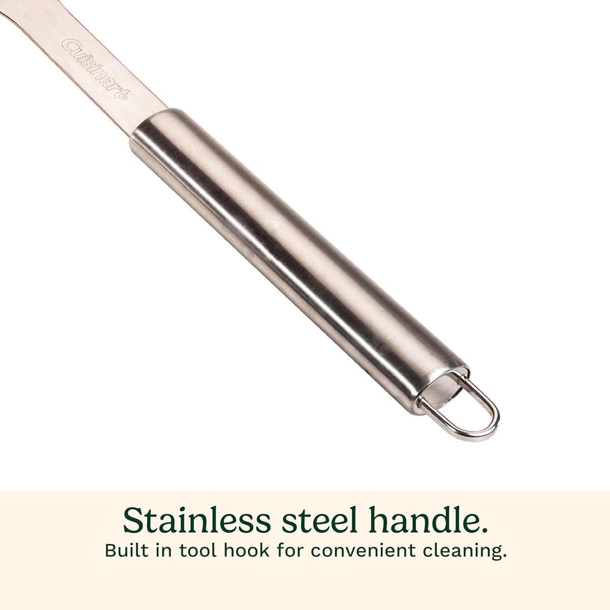 Cuisinart Stainless Steel 16.5" Long Handle Grill Cleaner Brush and Scraper
