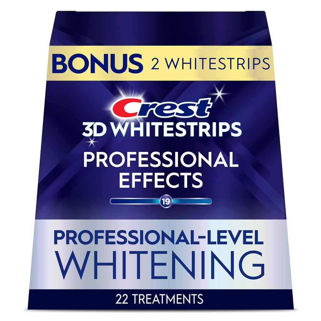 Crest 3D Whitestrips Professional Effects – Teeth Whitening Kit, 22
