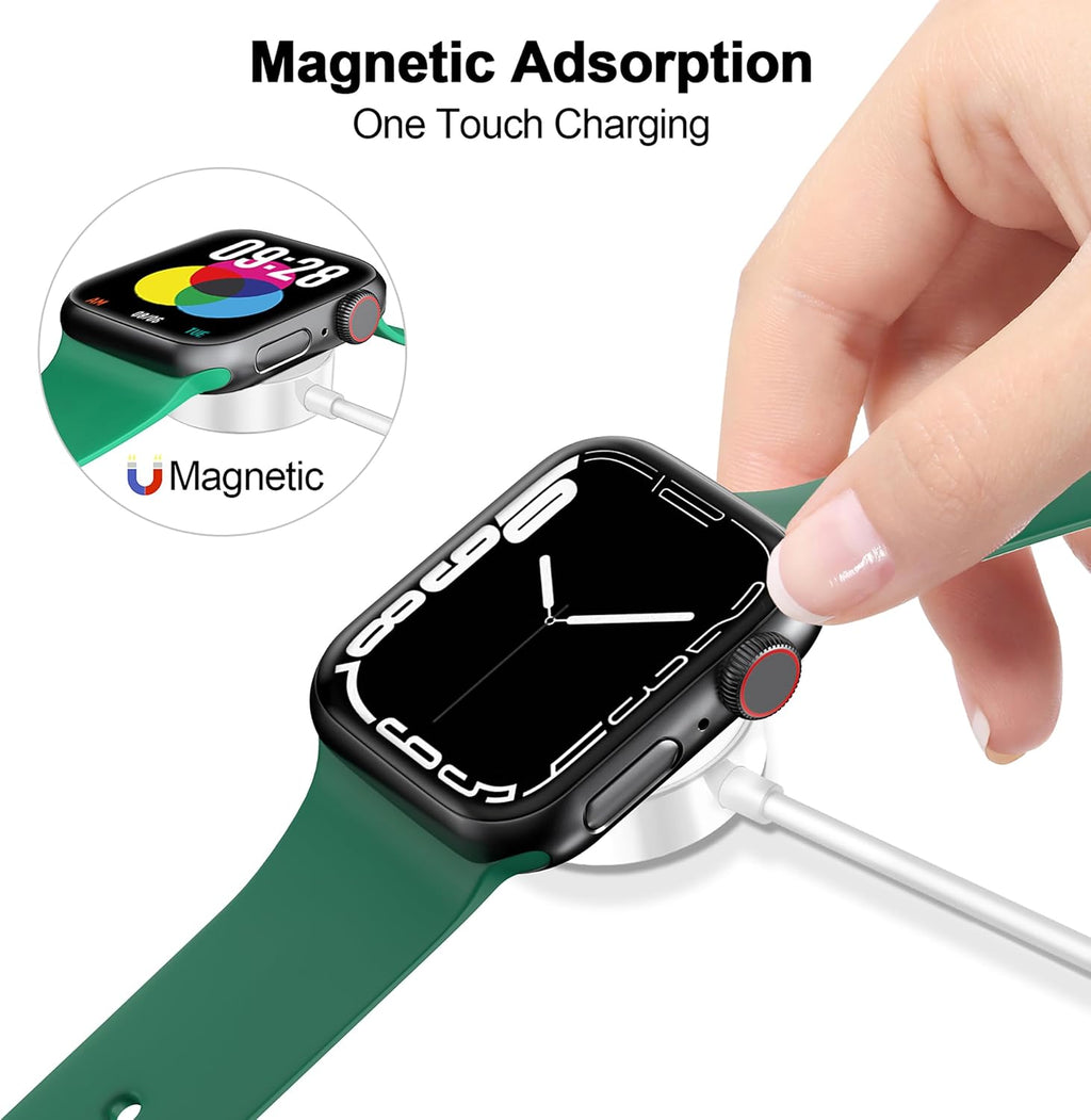 𝟐𝟎𝟐𝟔 𝐔𝐩𝐠𝐫𝐚𝐝𝐞𝐝 Magnetic Charging Cable for Apple Watch Charger, USB C Port