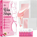 60PCS Wax Strips- 40Facial&20Body Waxing Kit for Women Hair Removal