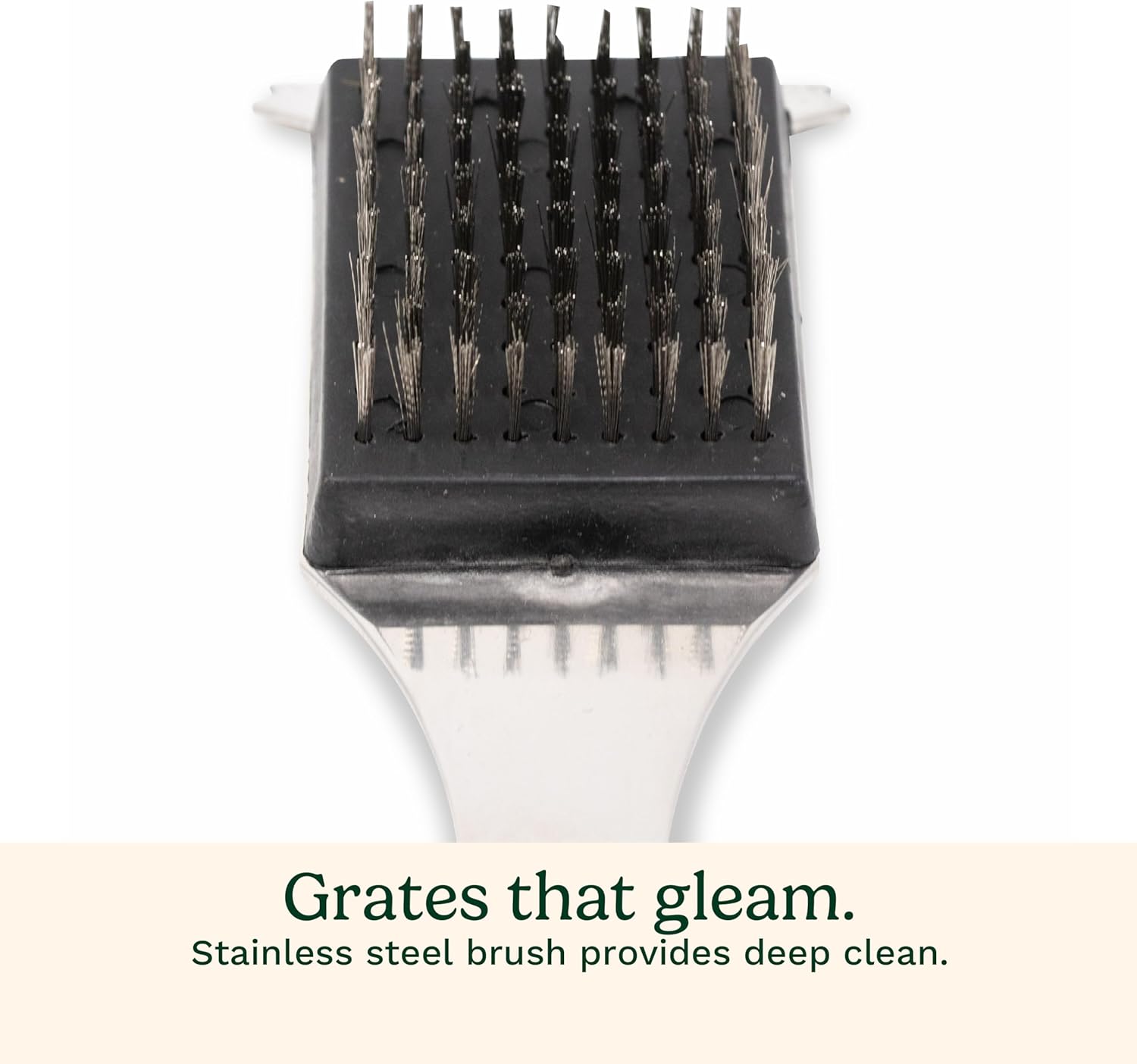 Cuisinart Stainless Steel 16.5" Long Handle Grill Cleaner Brush and Scraper