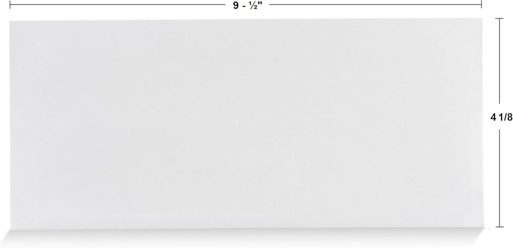 Aimoh #10 Security Self Seal Envelopes – 100 Qty