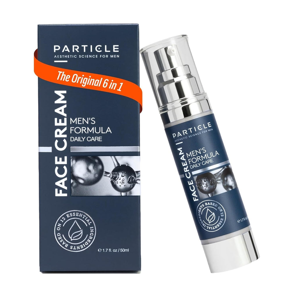 Particle 6-in-1 Face Cream for Men, Men’s Daily Hydrating Moisturizer with