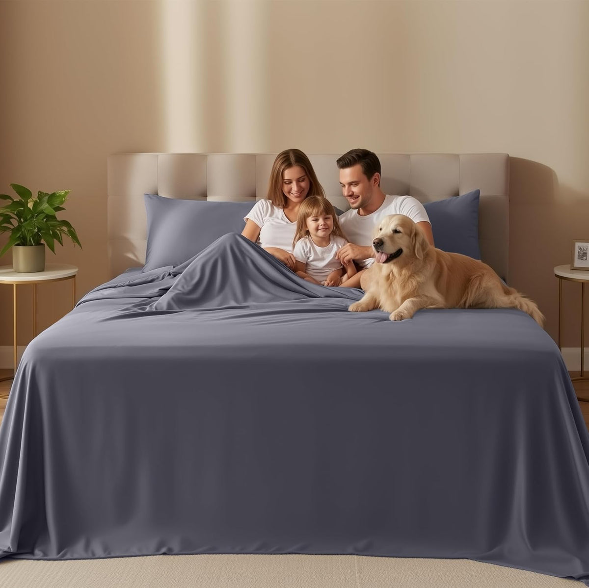 Utopia Bedding Queen Size Sheet Set – 4 Piece Bed Sheets, Soft and Breathable