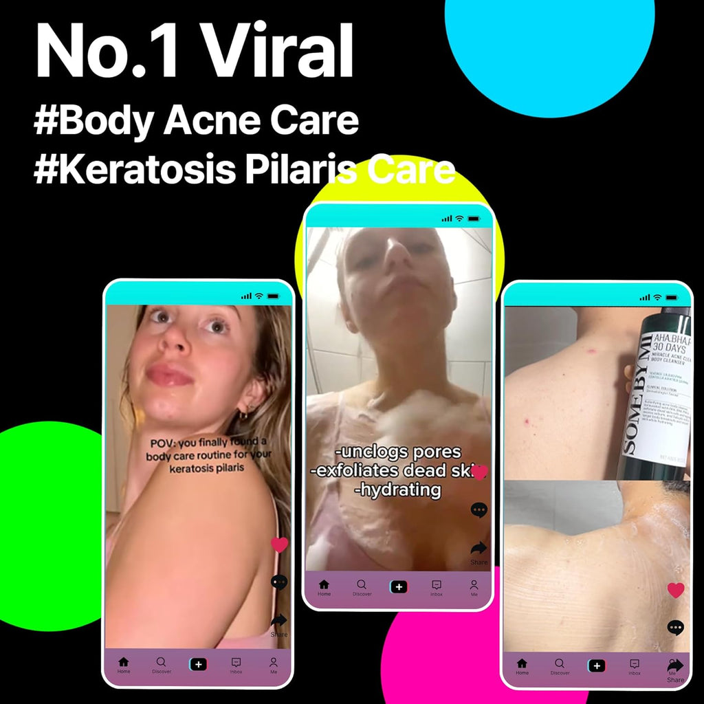 SOME BY MI AHA BHA PHA 30 Days Miracle Acne Clear Body Cleanser 13.5oz