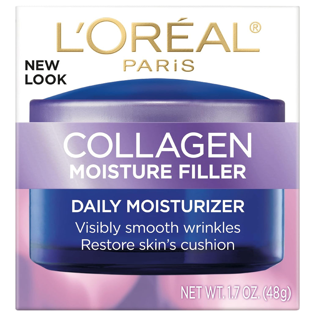 L’Oreal Paris Collagen Daily Face Moisturizer, Anti Aging Face Cream to