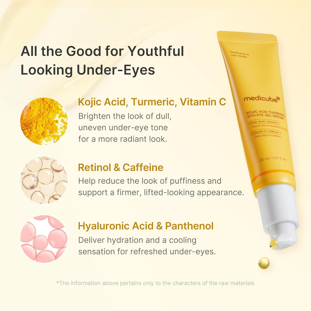 medicube Eye Serum with Kojic Acid Turmeric