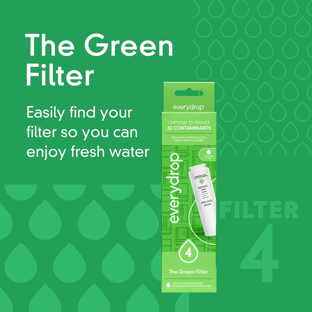 everydrop® by Whirlpool Ice and Water Refrigerator Filter 4, EDR4RXD1