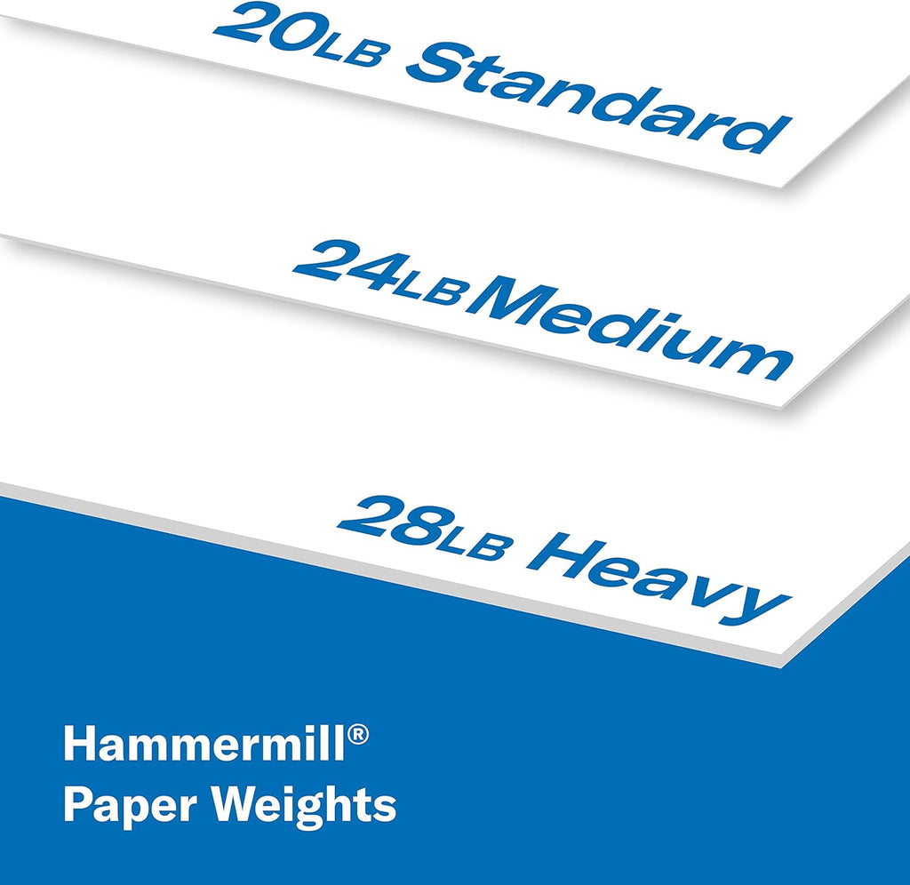 Hammermill Printer Paper, 20 lb Copy, 8.5 x 11-8 Ream (4,000 Sheets) - 92