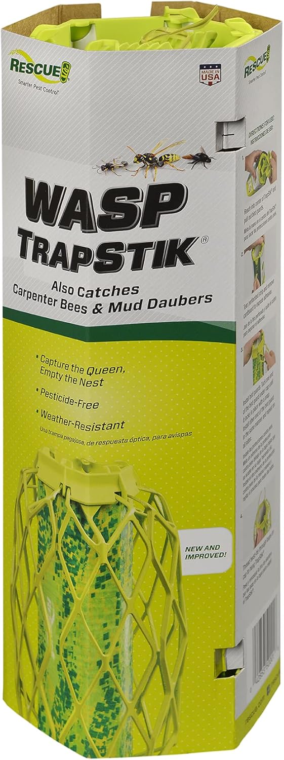RESCUE! VisiLureå¨ TrapStik for Wasps, Mud Daubers, Carpenter Bees ‰ÛÒ 2 Pack