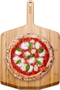 Ooni 16” Bamboo Pizza Peel – Wooden 16 Inch Serving Board, Pizza Spatula Paddle