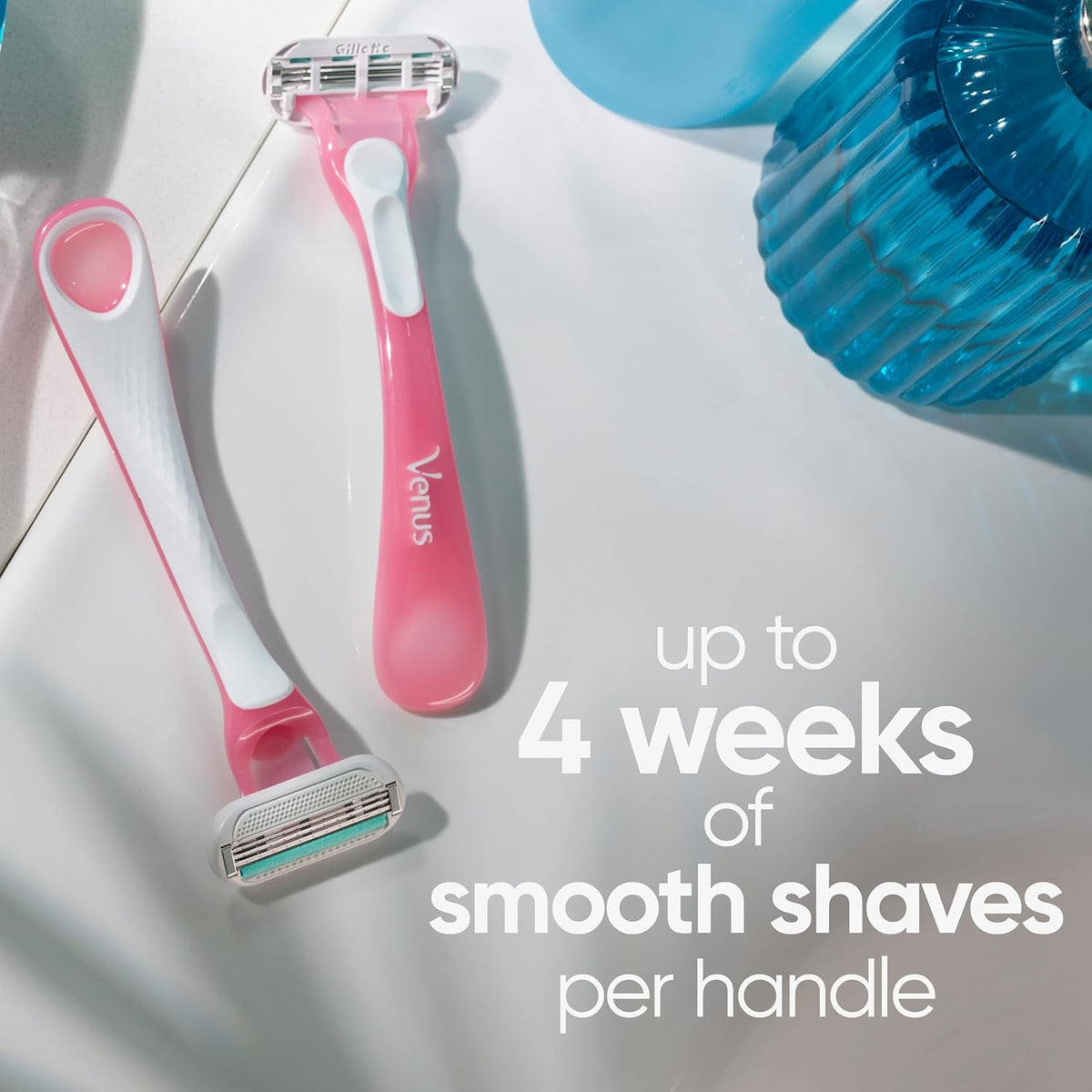 Gillette Venus Sensitive Women's Disposable Razors - Single Package of 3