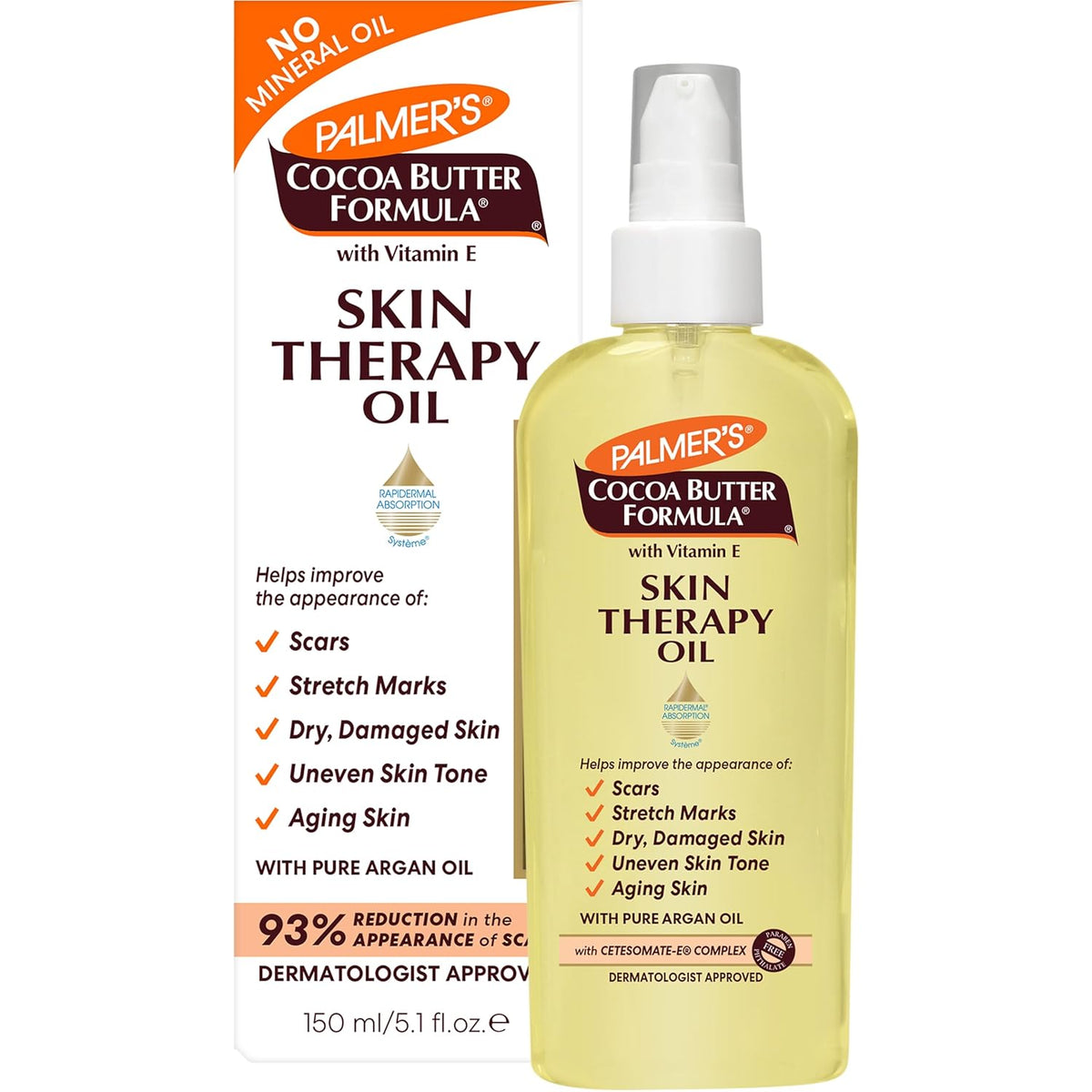 Palmer's Cocoa Butter Formula Skin Therapy Moisturizing Body Oil with Vitamin