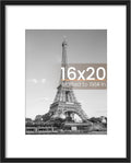 upsimples 16x20 Picture Frame, Wall Decor Poster Frames, Black 1 Pack