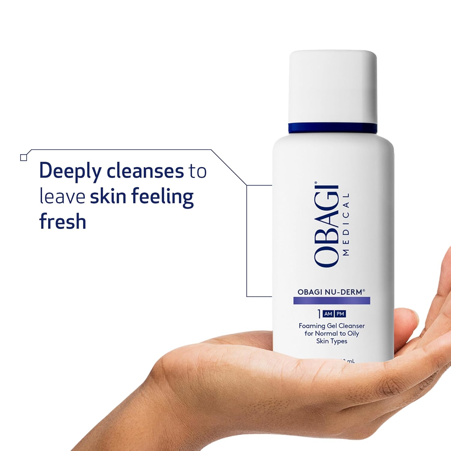 Obagi Nu-Derm Foaming Gel Cleanser for Face – Deep-Cleansing & Hydrating