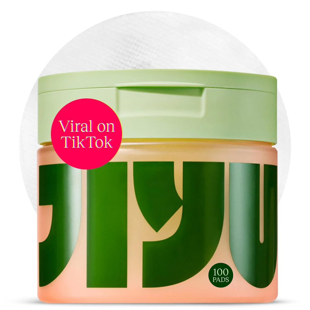 JiYu Toning Polish Pads - Korean Skincare for Dark Spots, Wrinkles & Dull