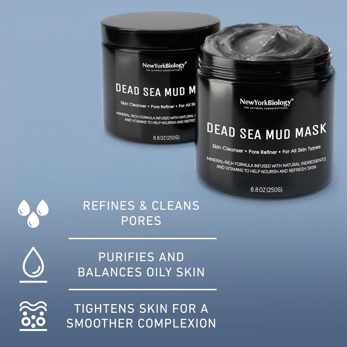 New York Biology Dead Sea Mud Mask for Face and Body