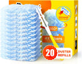 Heavy Duty Duster Refills for Swiffer Duster, 20 Count Duster Refills with 1