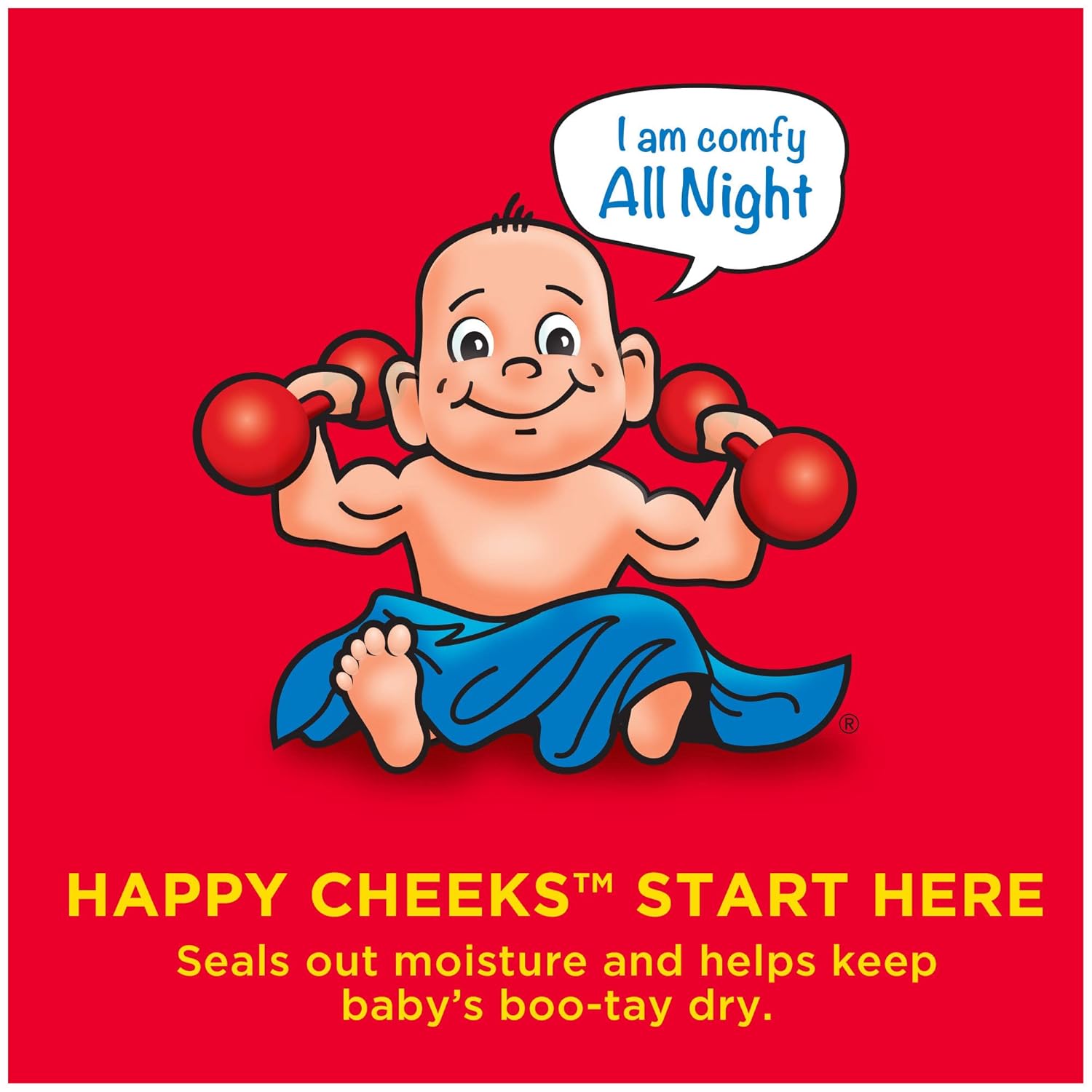 Boudreaux’s Butt Paste Max Strength Diaper Rash Cream for Baby, Ointment With