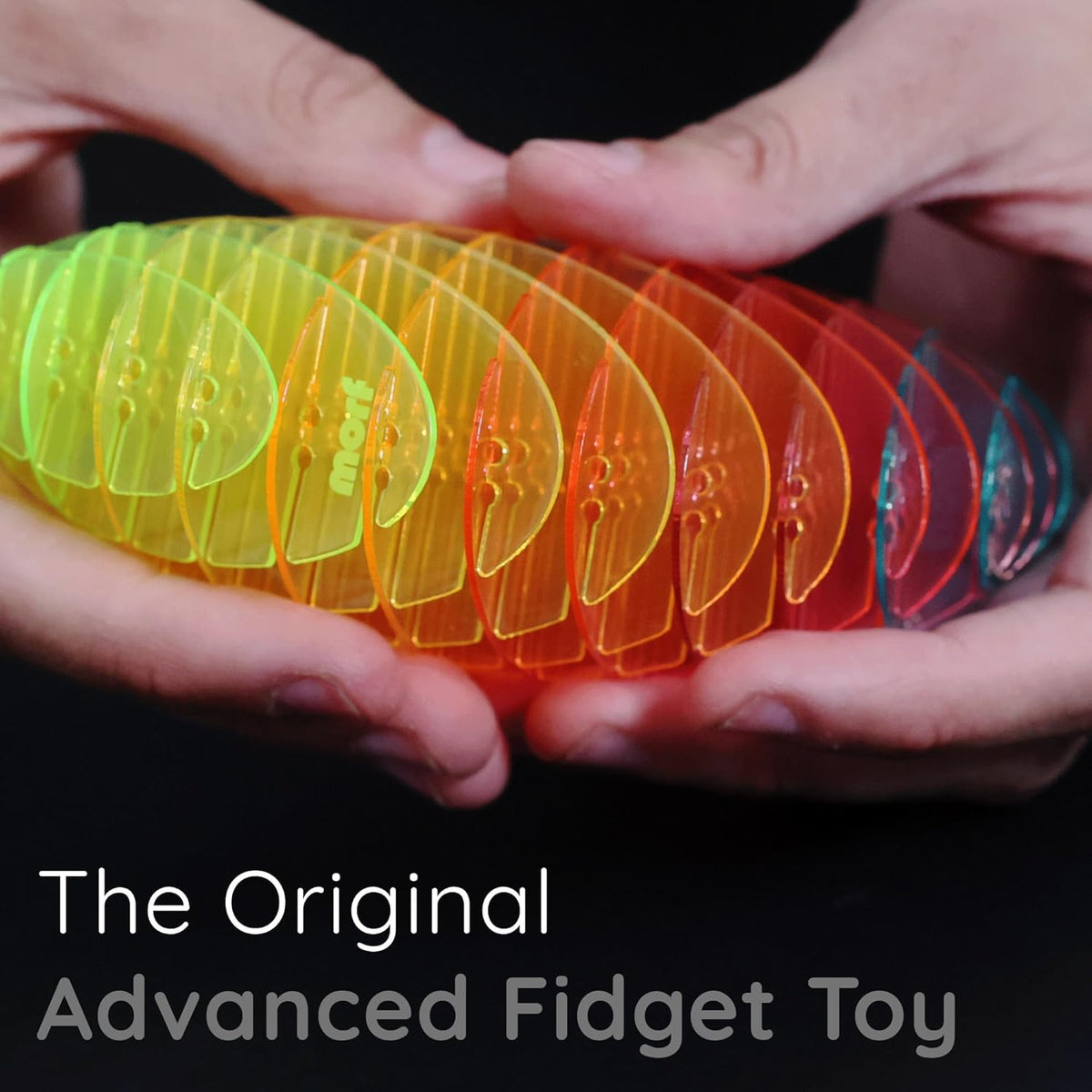 Morf Fidget Worm Toy - Flexible 3D Sensory Slug Figgy Toy for Kids, Teens