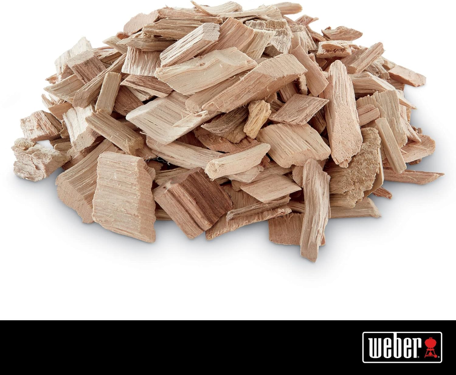Weber Apple Wood Chips, 2 lb – Premium BBQ Smoking & Grilling Chips for