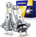 AUTOONE H7 Led Bulbs, 60000LM 6000K Cool White, 1200% Brightness