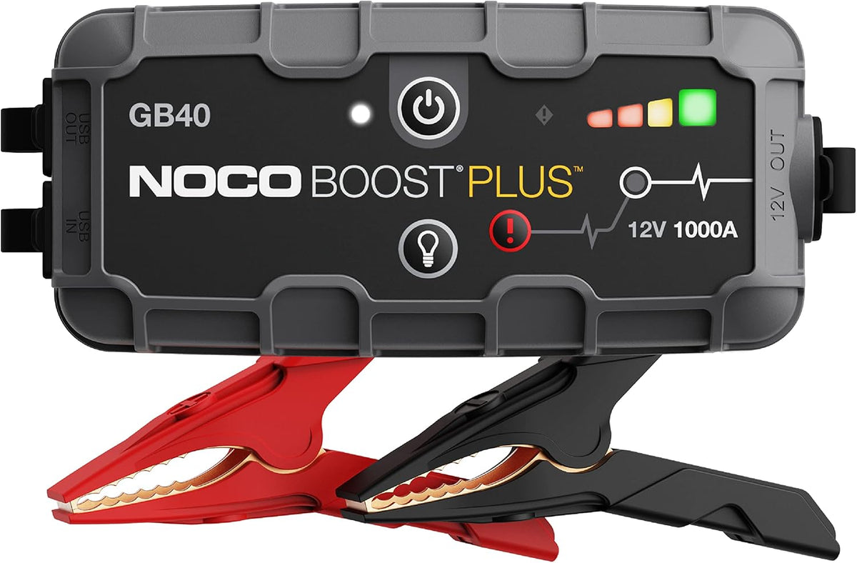 NOCO Boost GB40: 1000A UltraSafe Jump Starter – 12V Lithium Battery Booster