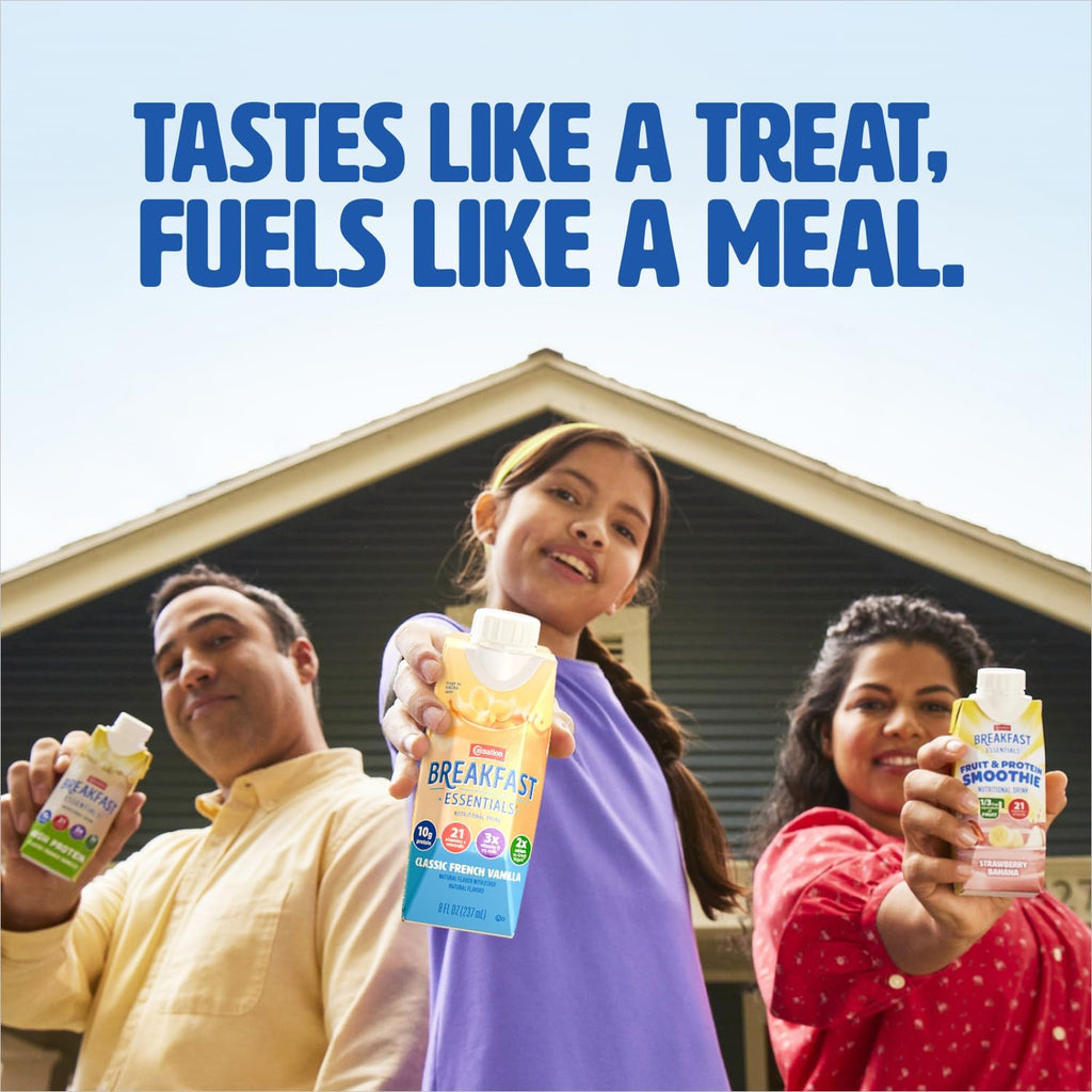 Carnation Breakfast Essentials Ready to Drink with Fiber, Rich Milk