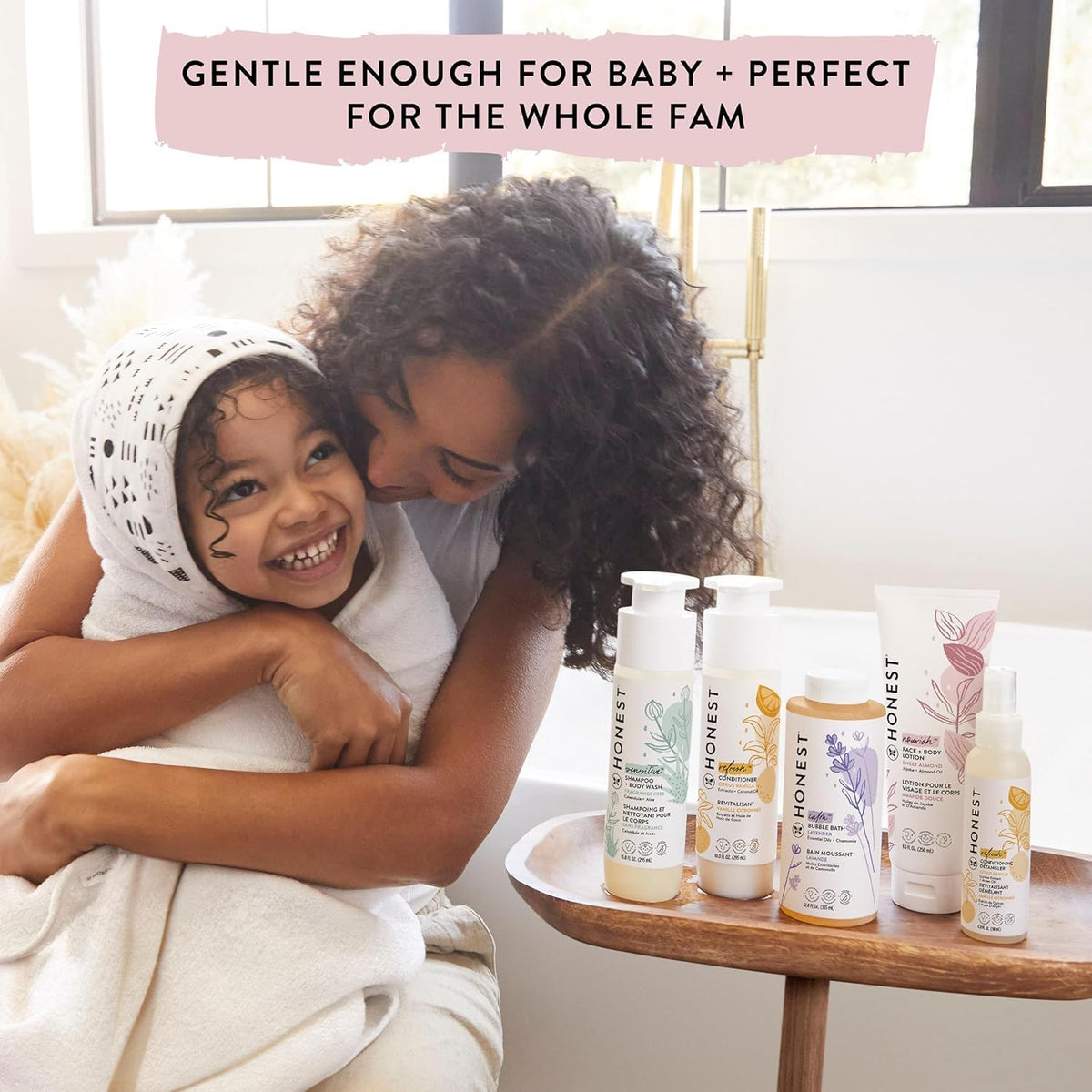 The Honest Company Hydrating Face and Body Lotion, Fast Absorbing, Naturally