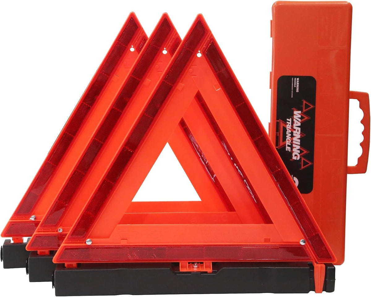Safety Triangles DOT Approved, Standard Warning Triangles Enmergency Reflector - reflective triangles dot approved