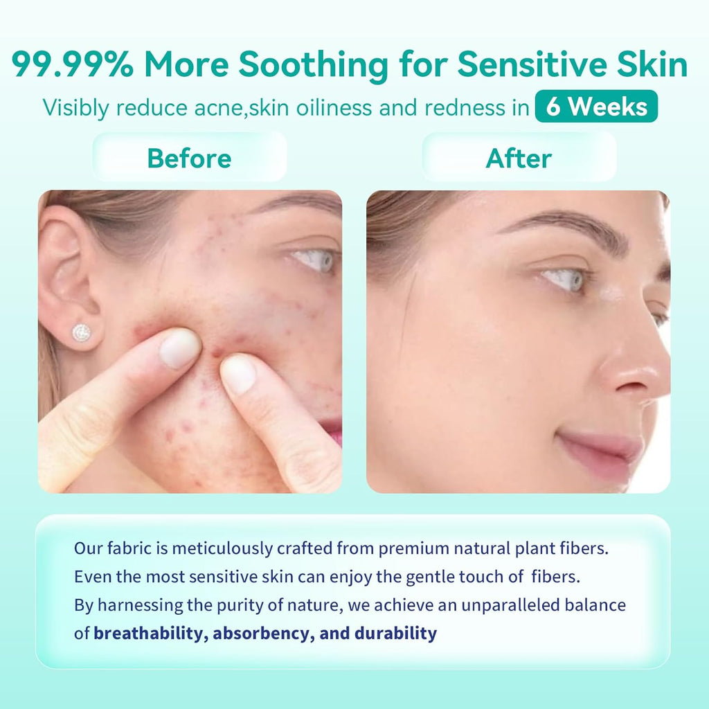 Face Towels, 10"×12" Disposable Face Towel, Face Towelettes XL, Ultra Soft