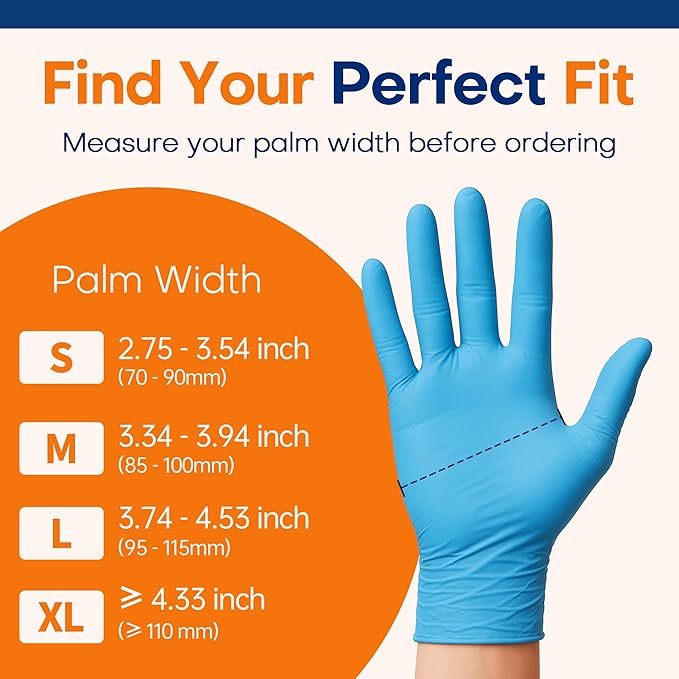 Supmedic Medical Soft Max™ Nitrile Exam Gloves, 100 Count Latex-Free