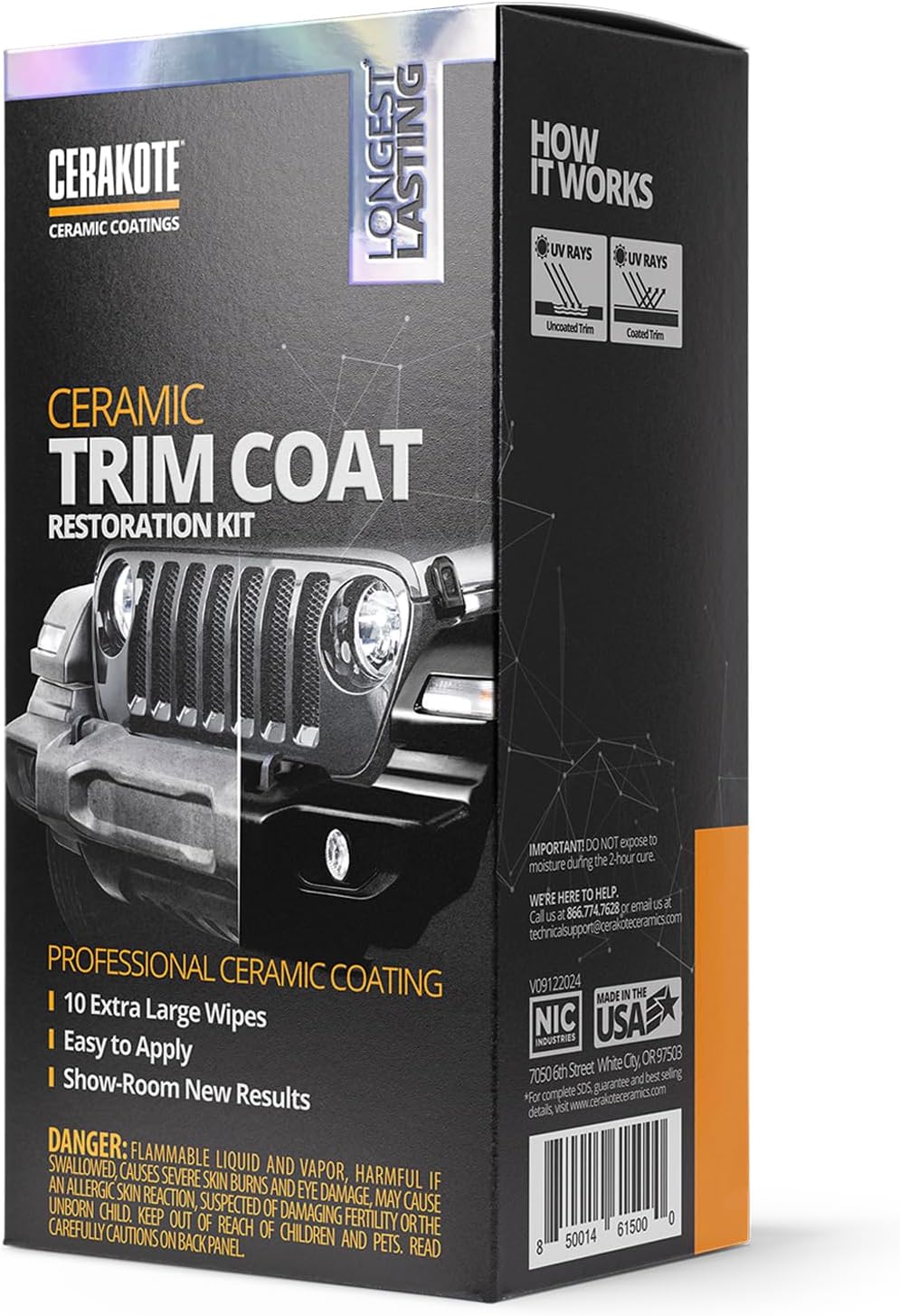 CERAKOTE® Ceramic Trim Coat Kit - Quick Plastic Trim Restorer - Ceramic