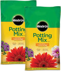 Miracle-Gro Potting Mix - For Container Plants, Flowers, Vegetables, Shrubs