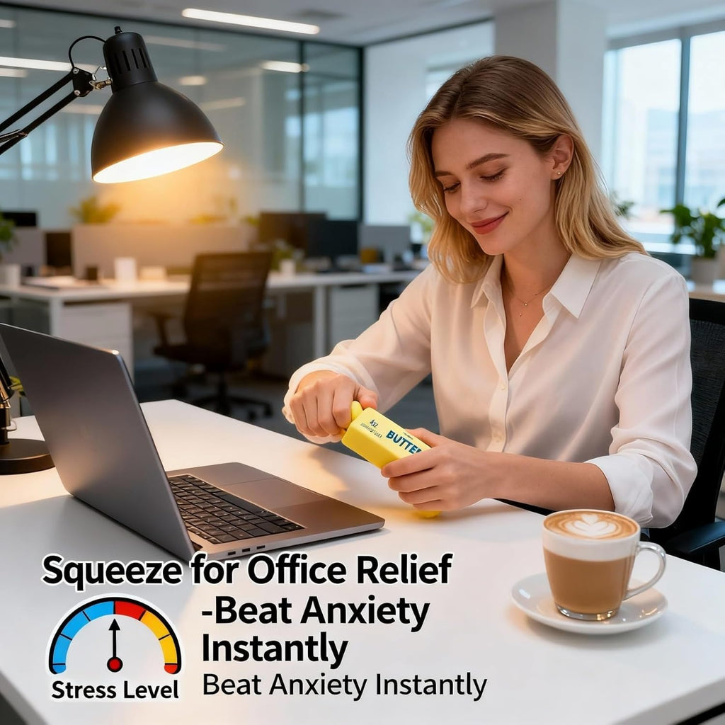 Midou Slow Rising Dumpling Squishy Butter Squeeze Toy Pack Sensory Stress